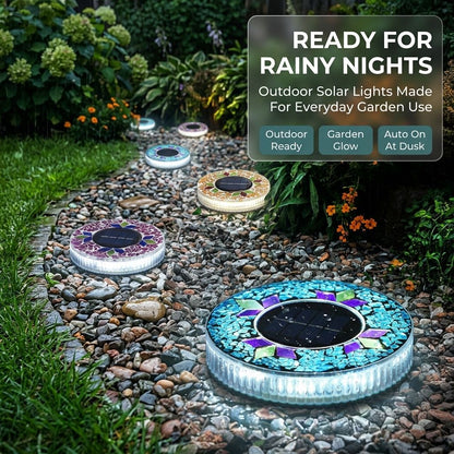 Turn Any Dark Walkway Into a Beautiful Solar Glow Path-QDL