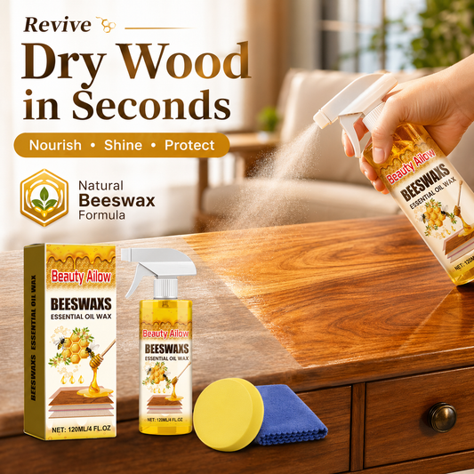 Beeswax Wood Revival Spray for Furniture Shine & Care-ASS1