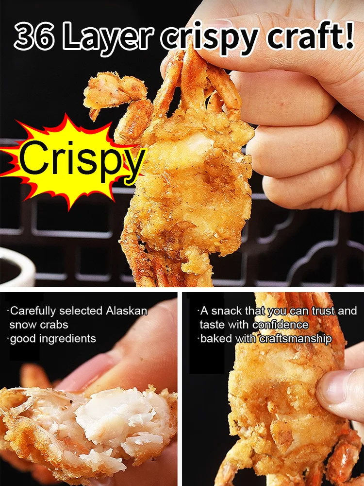 Alaskan Snow Crab Ready-to-EatCrispy Crab-ASS1