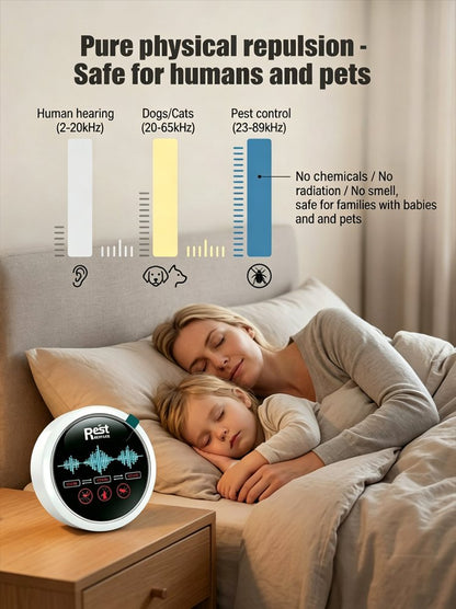 🛡️ Ultrasonic Pest Repeller | Powerful Mouse & Insect Deterrent for Home-FD6U