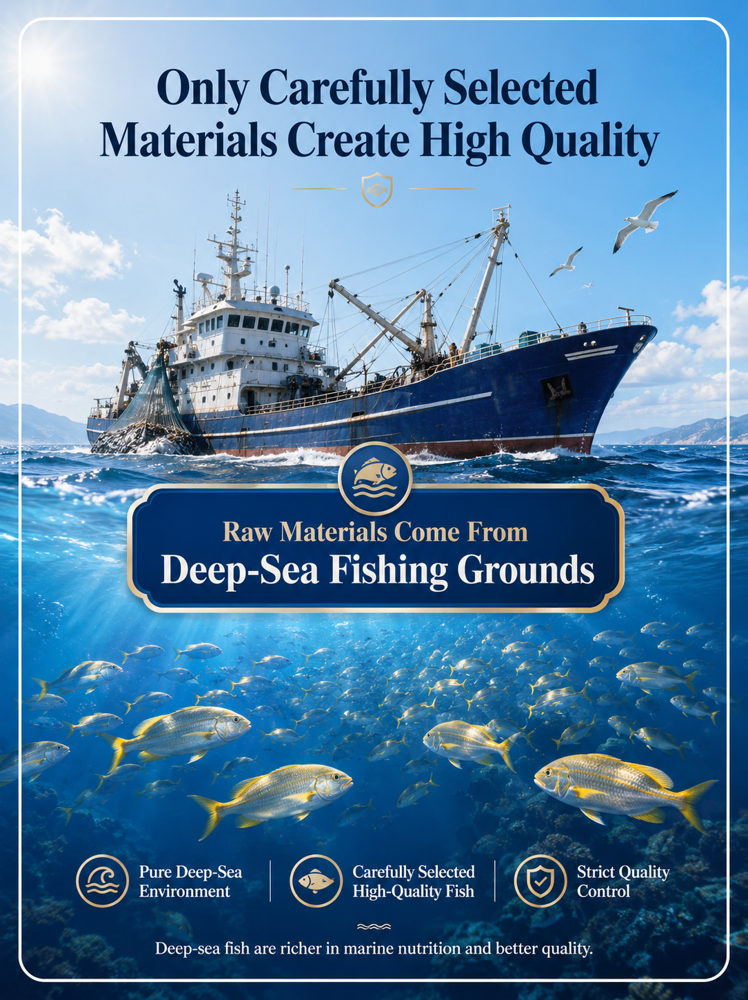 🐟️15g Pure Protein Per Pack|100％ Wild Deep-Sea Fish Crisps  -FD6U