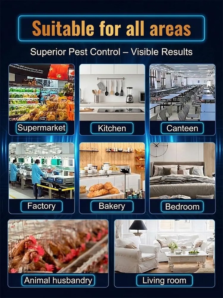 🛡️ Ultrasonic Pest Repeller | Powerful Mouse & Insect Deterrent for Home-FD6U