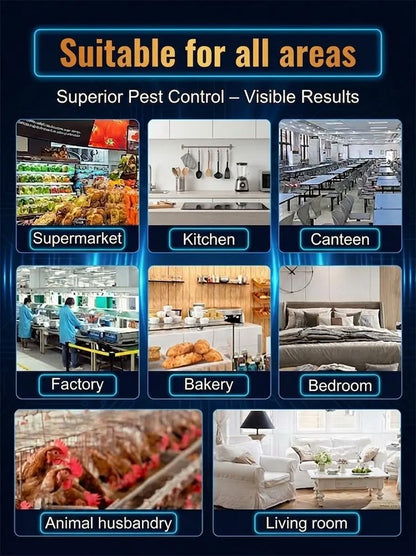 🛡️ Ultrasonic Pest Repeller | Powerful Mouse & Insect Deterrent for Home-FD6U