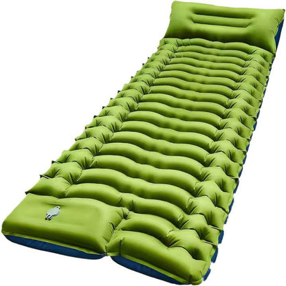 Ultra-Light Inflatable Camping Sleeping Pad with Built-in Foot Pump-FD6U