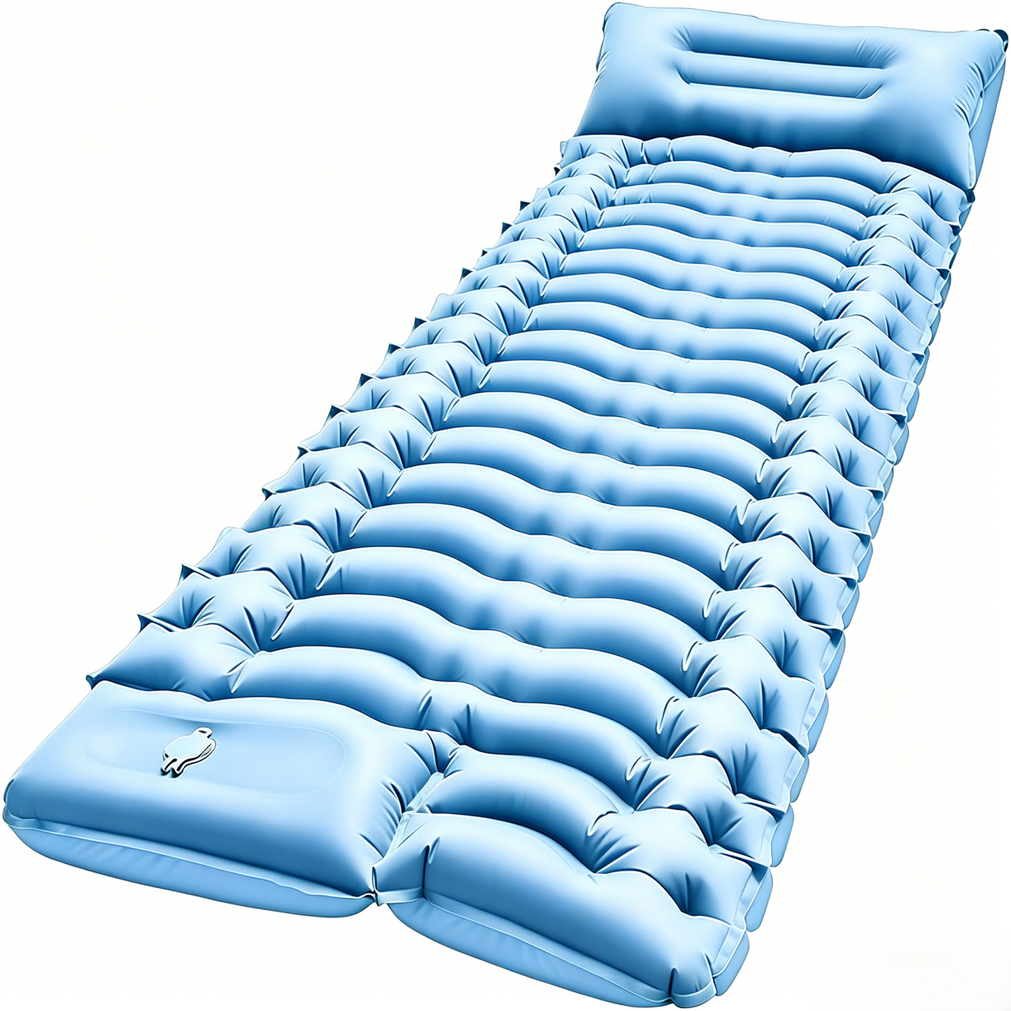 Ultra-Light Inflatable Camping Sleeping Pad with Built-in Foot Pump-FD6U
