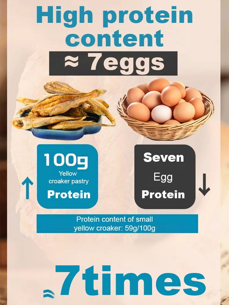 High-protein ready-to-eat deep-sea fish crisps-ASS1