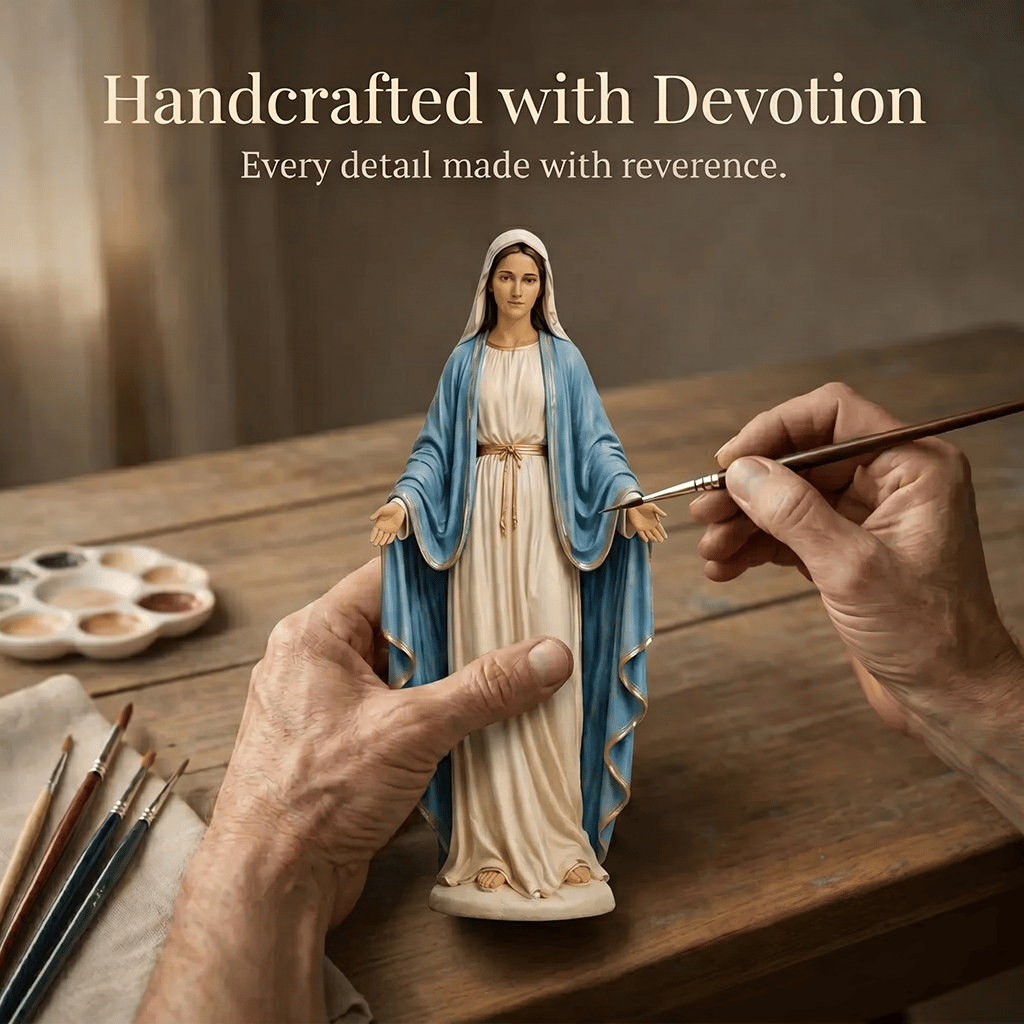 ✝️Limited Edition Virgin Mary Collectible Figure – A Sacred Keepsake of Faith & Grace-QDL