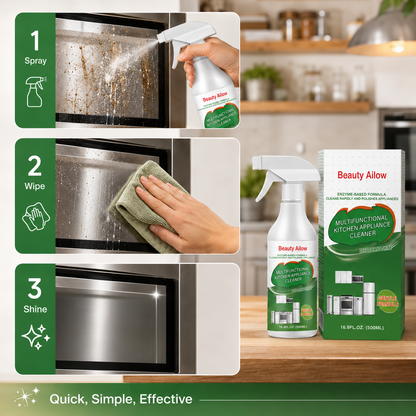 🔥Kitchen Appliance Degreasing Cleaner Spray✨ | Cuts Grease, Lifts Grime & Refreshes Surfaces Fast⚡-ASS1