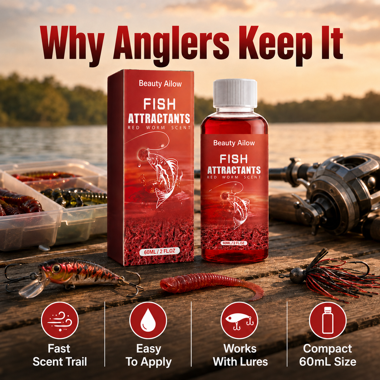 🐟🔥Give Your Bait a Stronger Scent Trail in Seconds🎣⚡-ASS1