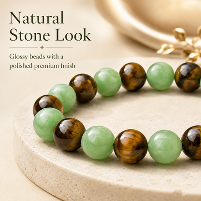 Seven Energy Wealth Meditation Bracelet | Daily Abundance, Focus & Balance-ASS1