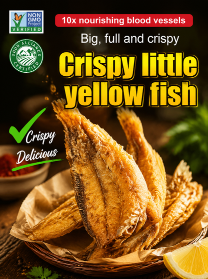 High-protein ready-to-eat deep-sea fish crisps-FD6U