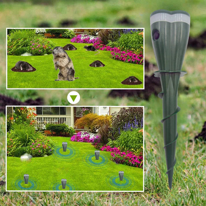 Hot Sale 56% OFF☘️Solar Powered Waterproof Animal Repellent